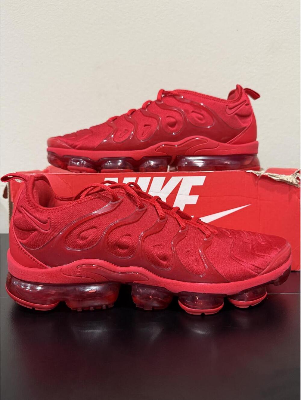Size 12 - Nike Air VaporMax Plus “Triple Red”